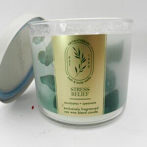 Bath & Body Works Aromatherapy Eucalyptus Spearmint 3-Wick Candle 14.5 oz